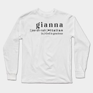 Gianna Long Sleeve T-Shirt